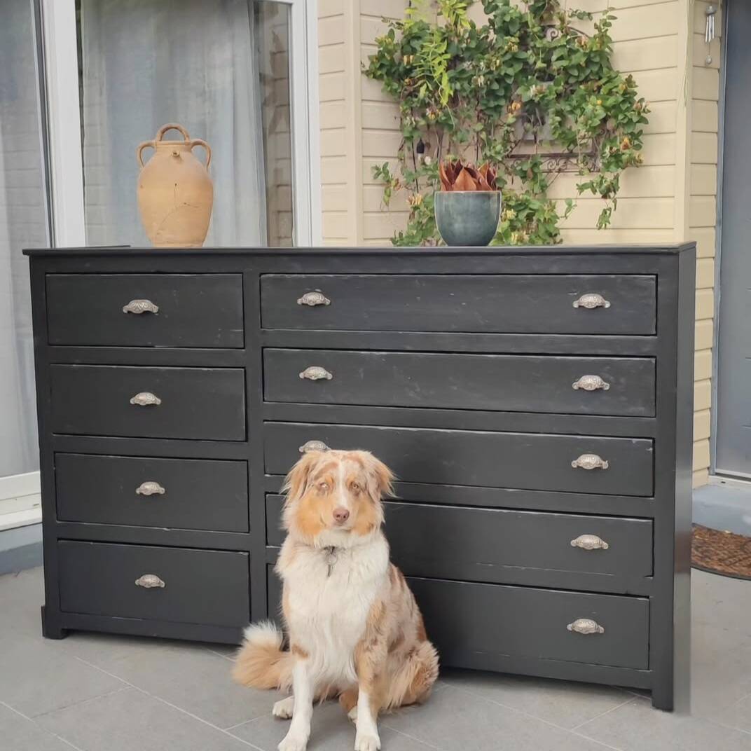 Renovated workshop furniture