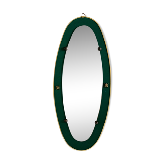 Vintage asymmetrical mirror  55X24cm