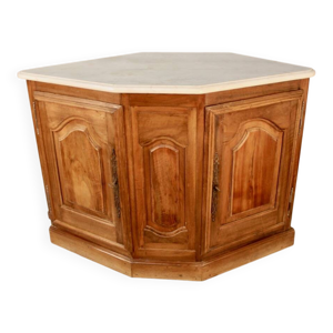 Encoignure XIXème en - marbre carrare