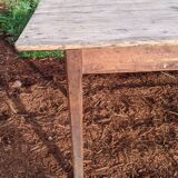 Old farm table foot spindle