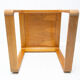 Table basse beechwood Tchécoslovaquie années 1970