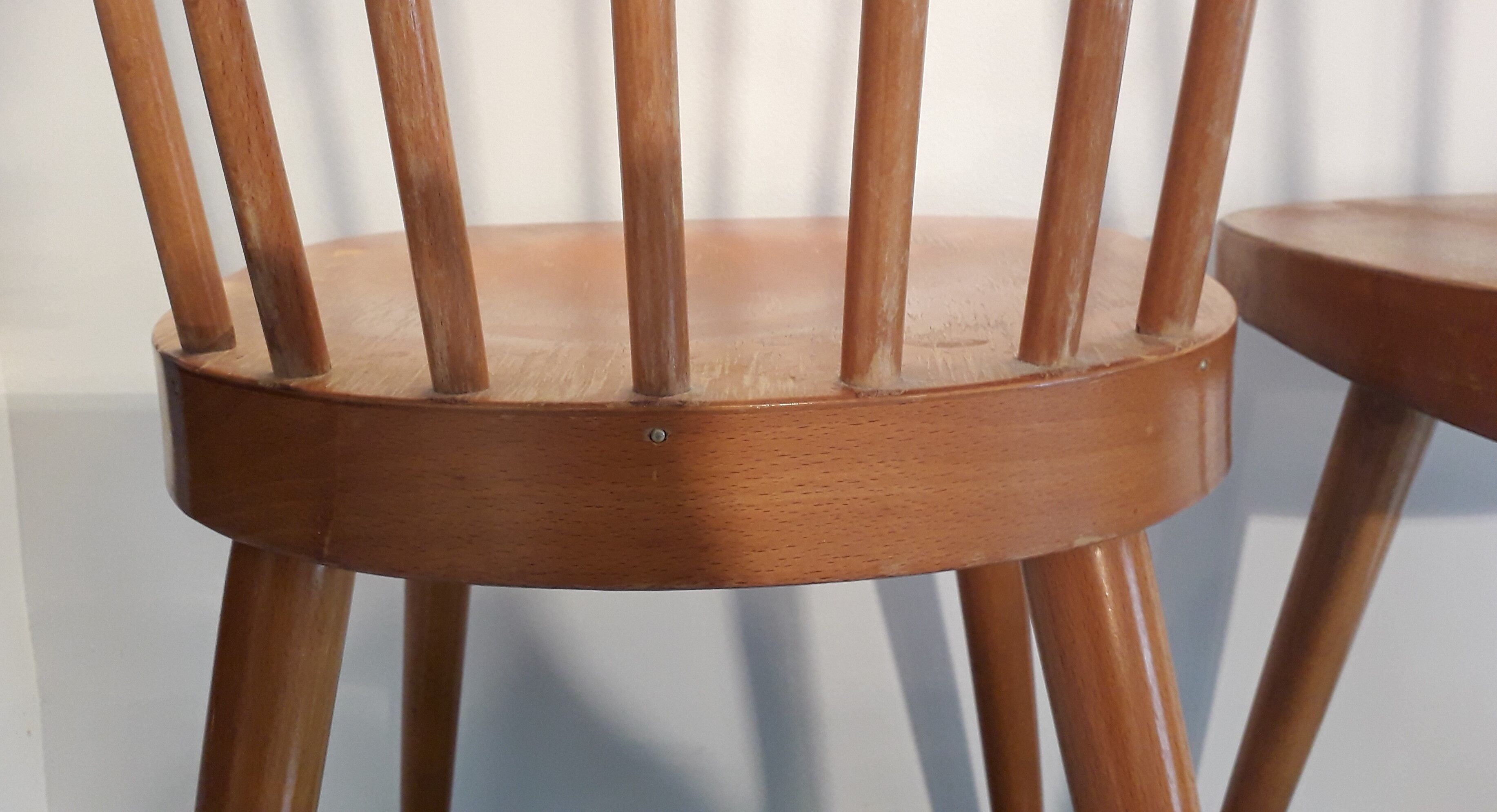 Pair of Baumann vintage chairs