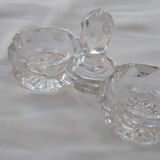 Very old Saint Louis crystal salt and pepper shaker