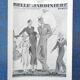 Paper advertisement Belle jardinière fashion from a magazine year 1934
