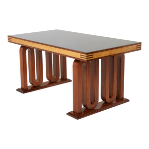 Table bureau en palissandre - noir
