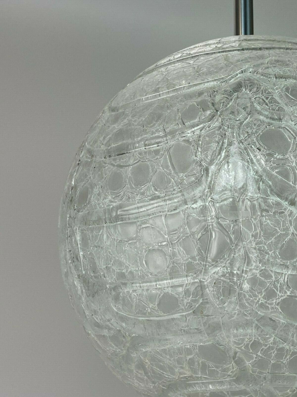 60s 70s lamp light ceiling lamp ball lamp Doria glass space age design