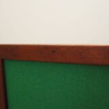Teak green armchair, Danish design, 1970s, production: Denmark
