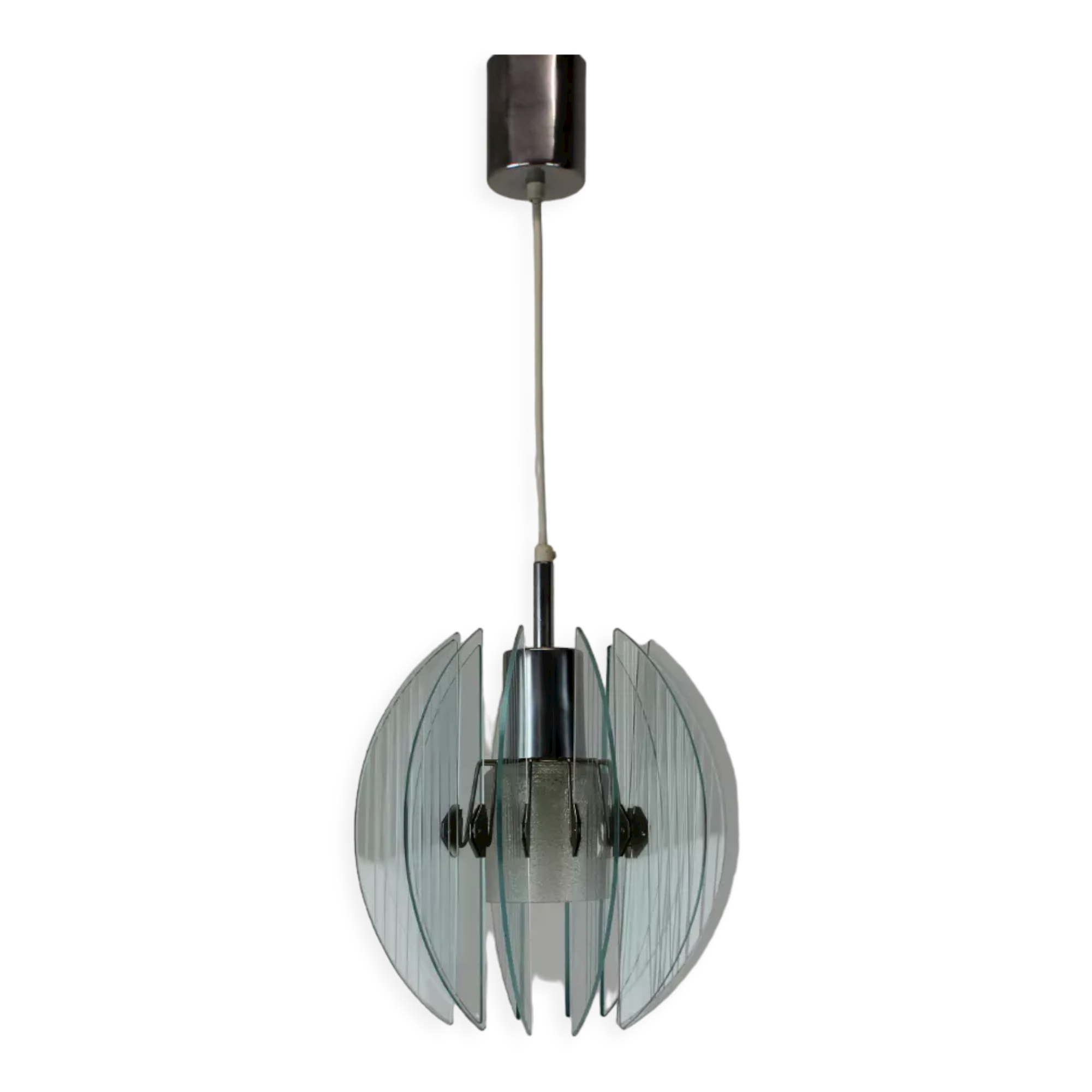 Suspension en verre, années 1960