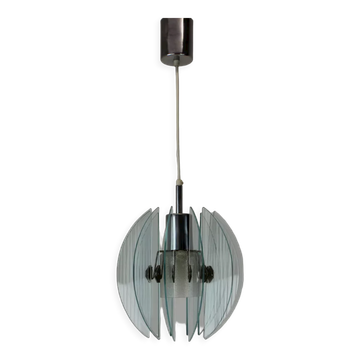 Suspension en verre, années 1960
