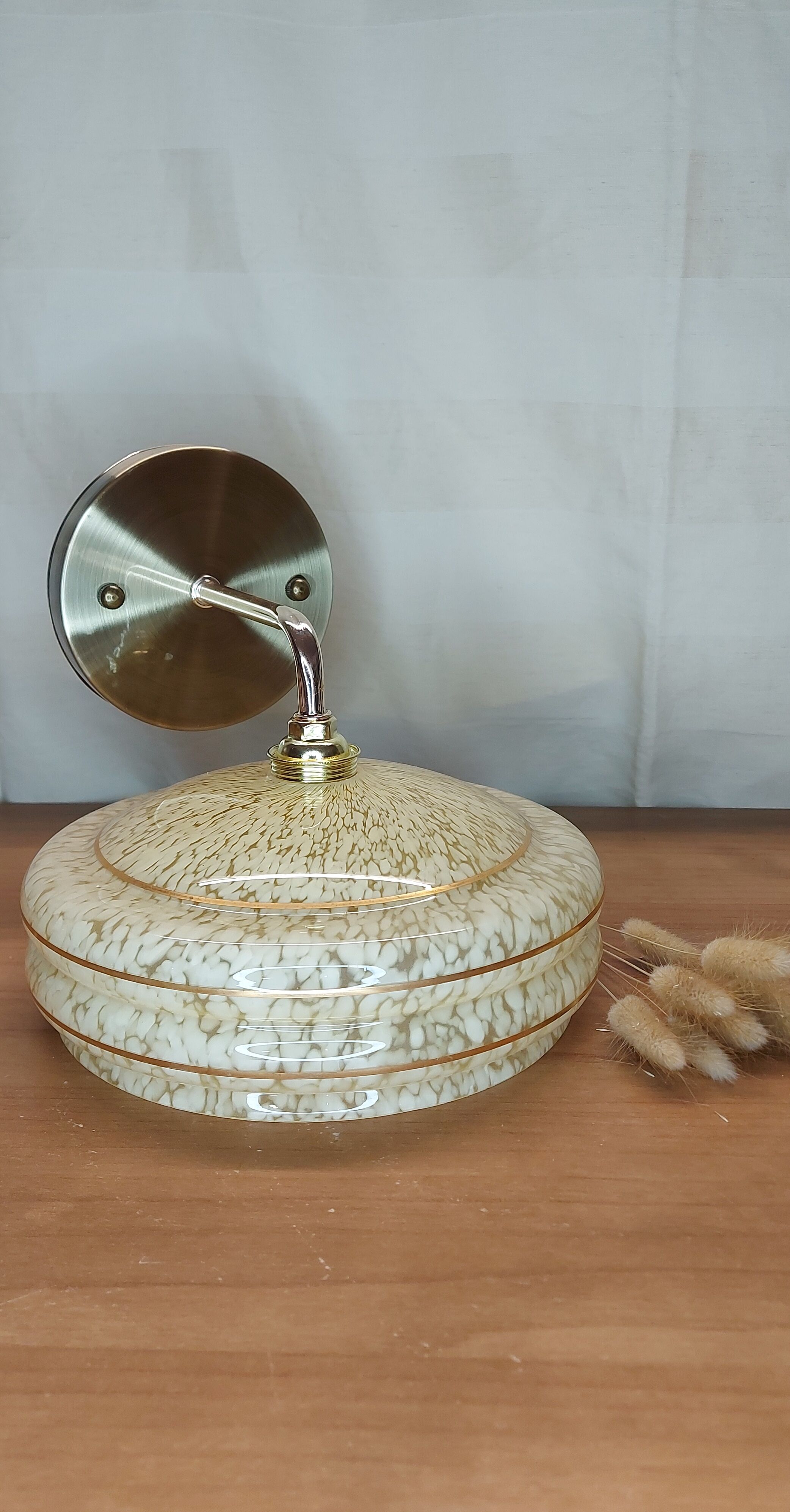 Granite yellow sconce