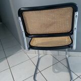 Suite 4 chairs cesca B32 Marcel Breuer vintage 1990