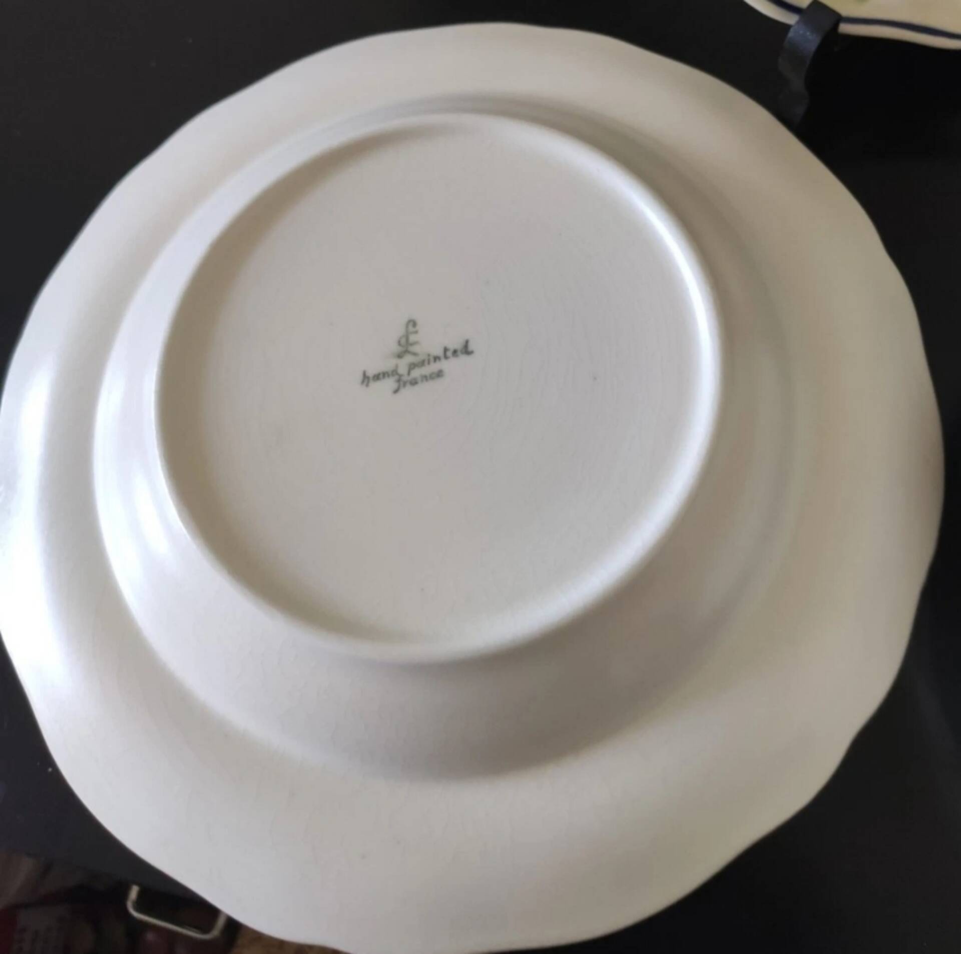 Set of Longchamp plates
