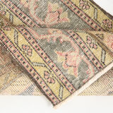 2x9 patchwork turkish runner rug