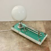1970s lamp with storage compartment | Acrylic, metal, glass | E14 | Vintage