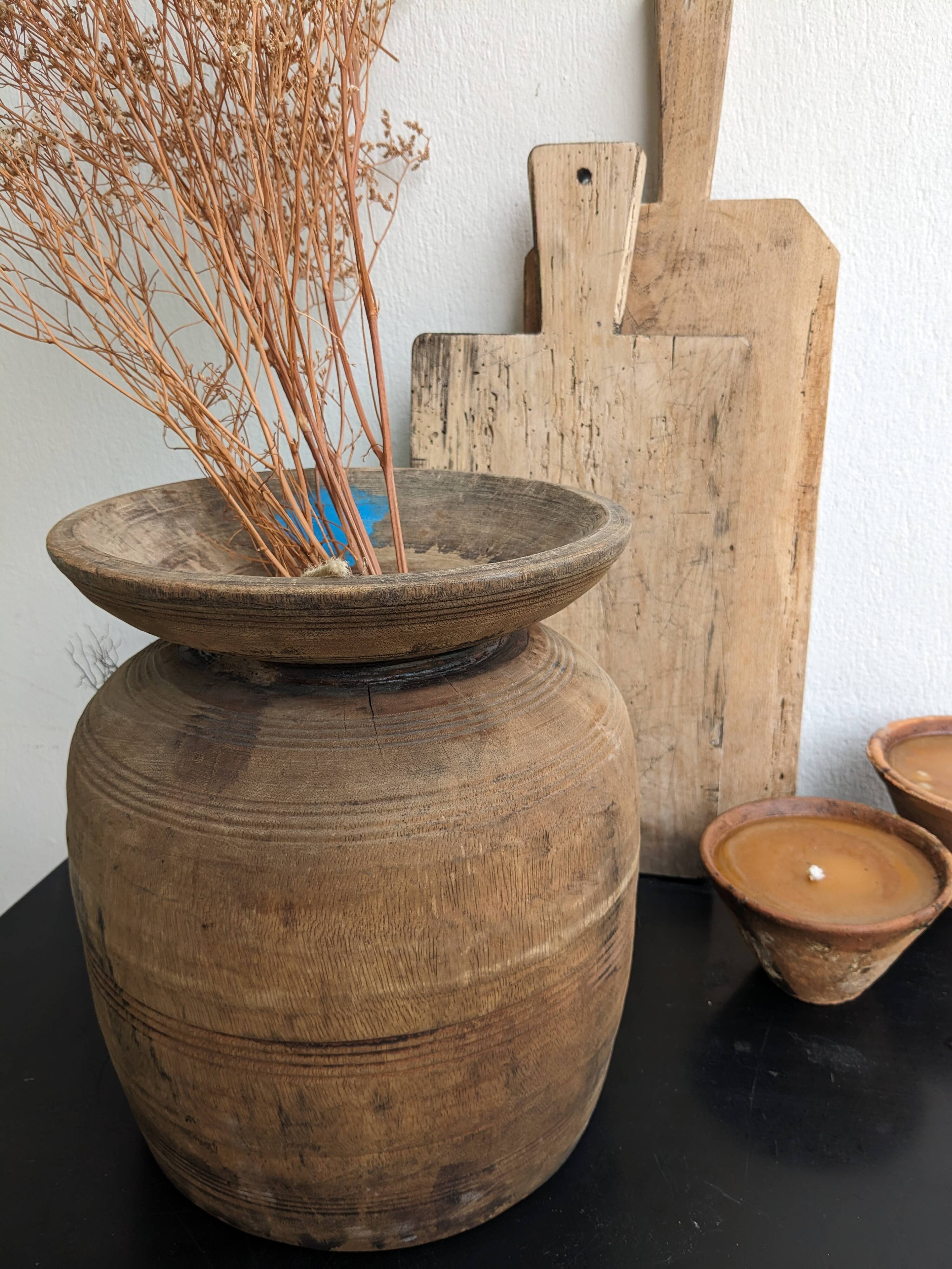 Pot Népalais en bois