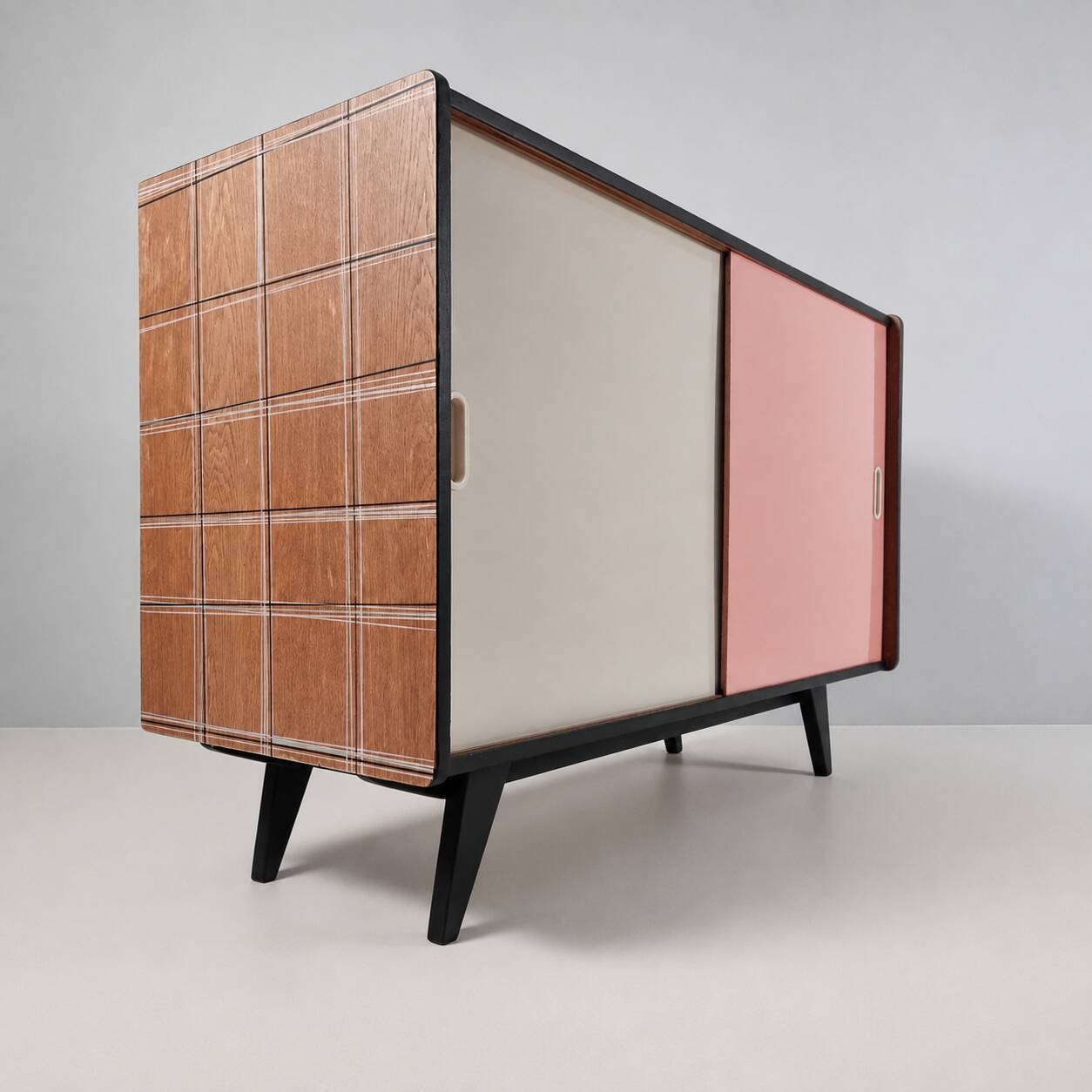 Commode vintage en chêne, années 1960