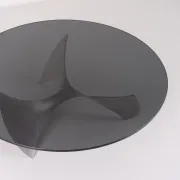 Propeller coffee table by Knut Hesterberg for Ronald Schmitt