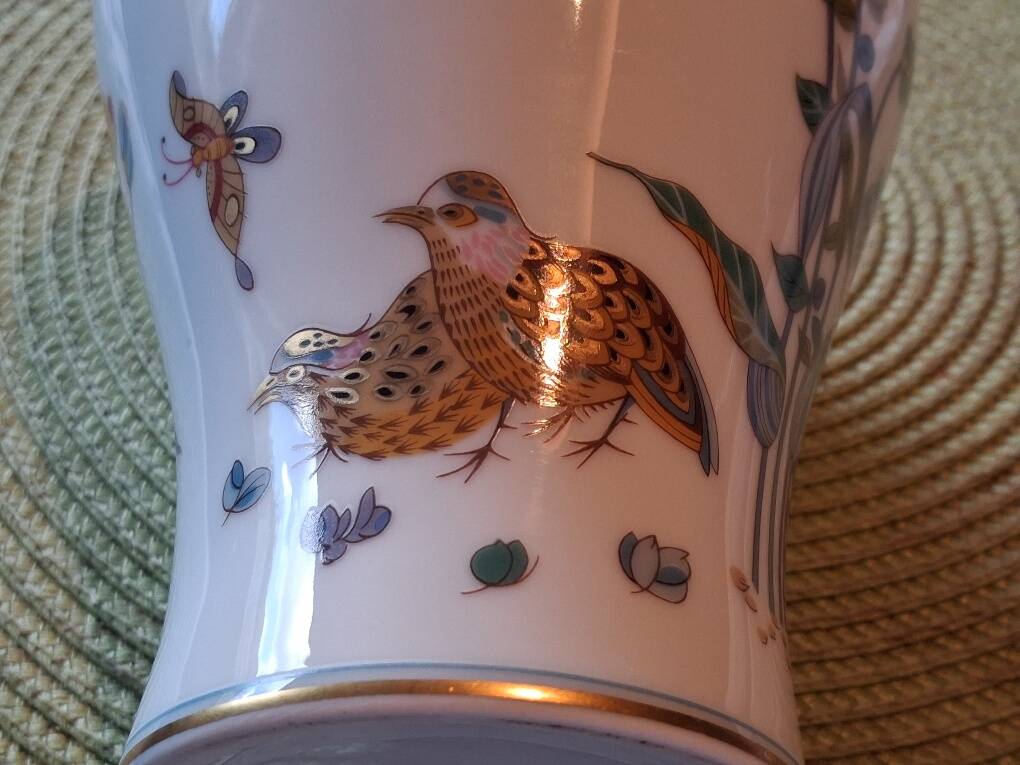 Splendid Haviland porcelain vase