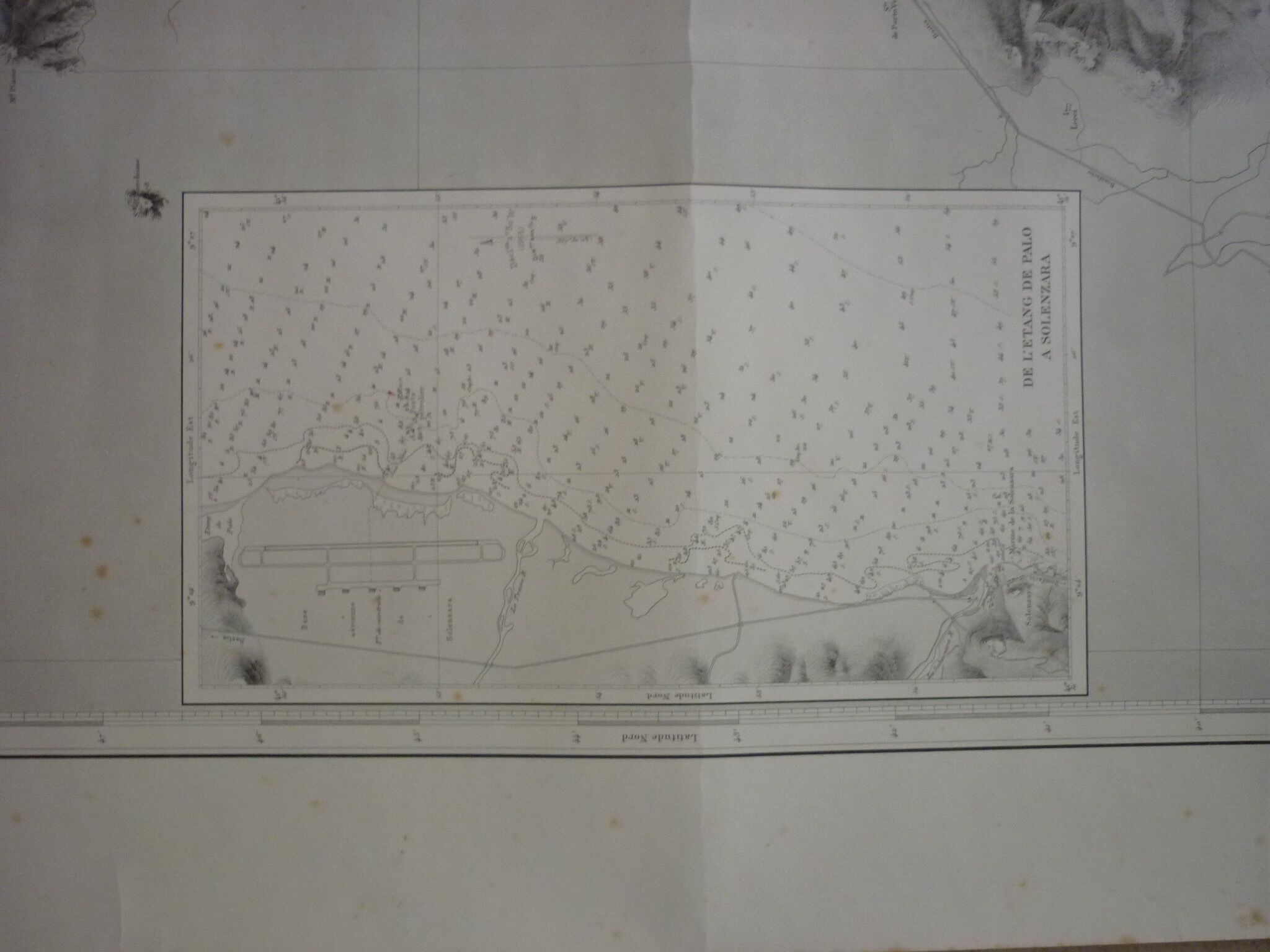 Map of the navy "la solenzara in porto-vecchio" nº 4951