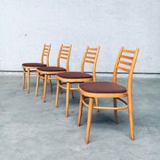 Mid-Century Modern Dining Chairs from Ton, Czechoslovakia, 1968, Set of 4