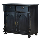 Buffet en pin avec 5 tiroirs, vers 1900