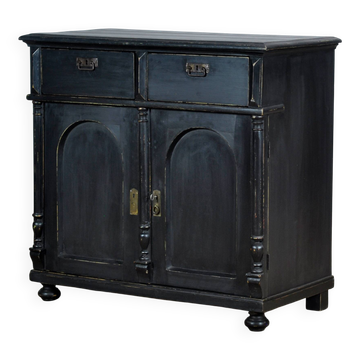 Pine sideboard with 5 drawers, circa 1900