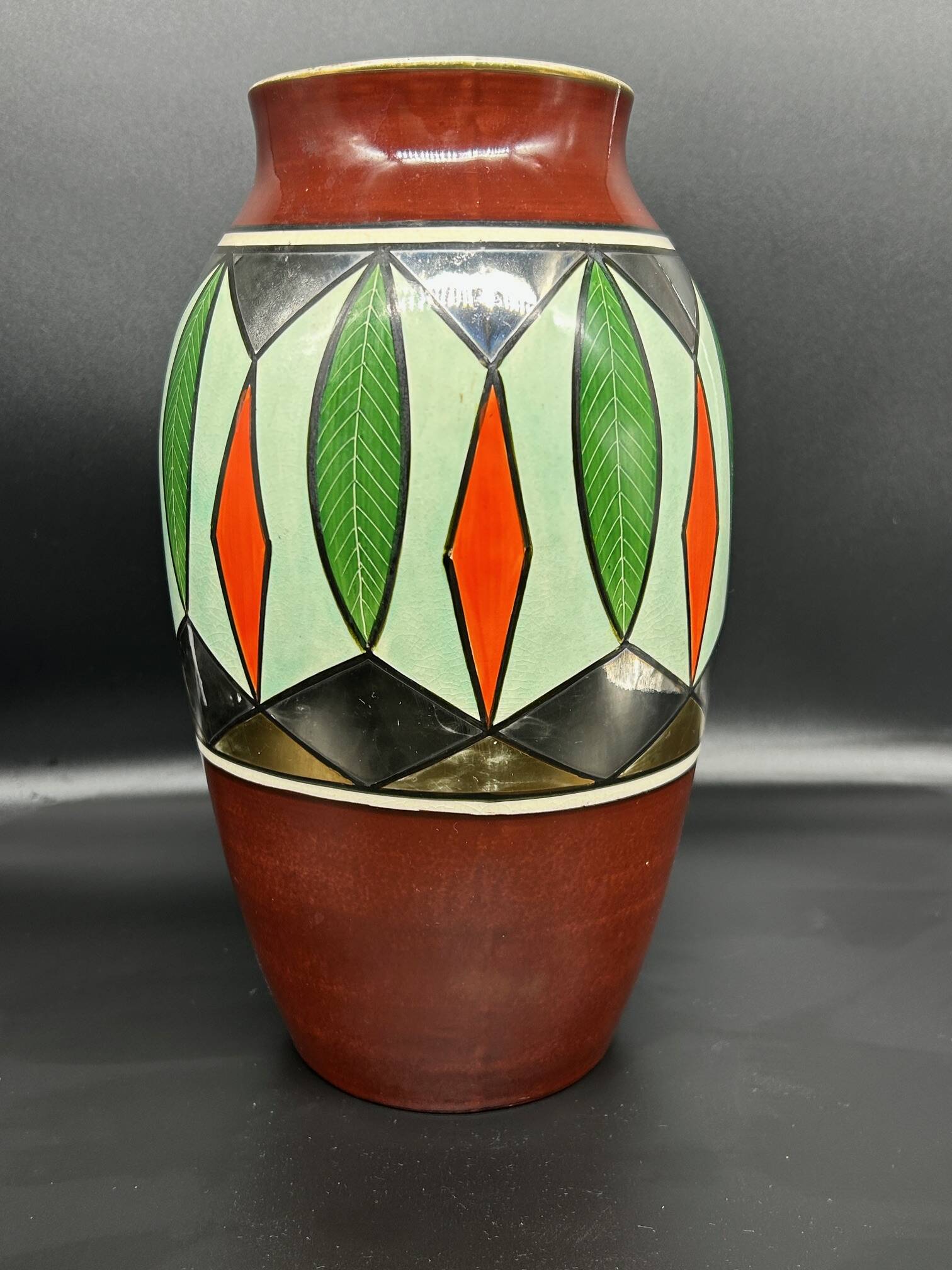 vase Gustave de Bruyn Fives Lille