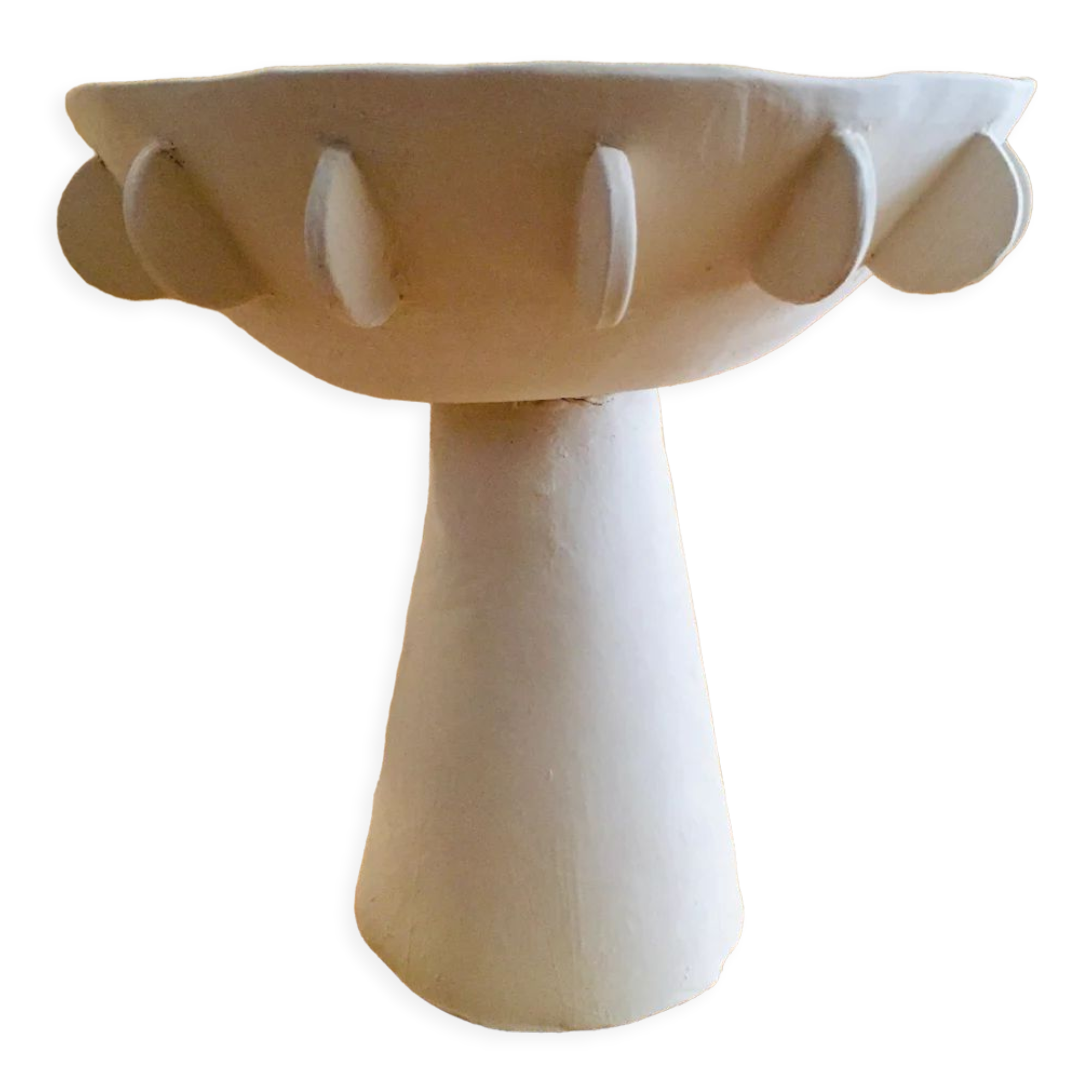 Handmade ceramic cut