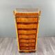Marquetry Drop-Leaf Secretary, Louis XV Style, 19th Century