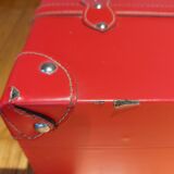 Red suitcase
