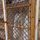 Rattan wardrobe