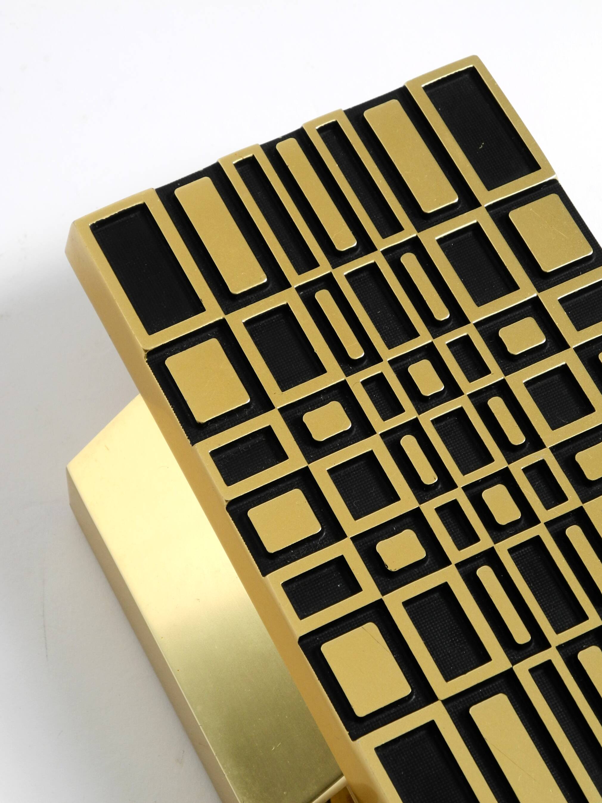 1960s Space Age abstract design door handle