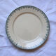 Set of 6 flat plates hb and cie terre de fer model nice old french earthenware