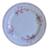Round plate from the 19th century, pink ironstone, signed Maestricht "Toulouse"