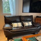 Leather couch