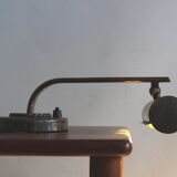 Art Deco brass piano lamp, circa 1930