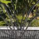 Vintage twisted wrought iron magazine or record holder - magazine rack