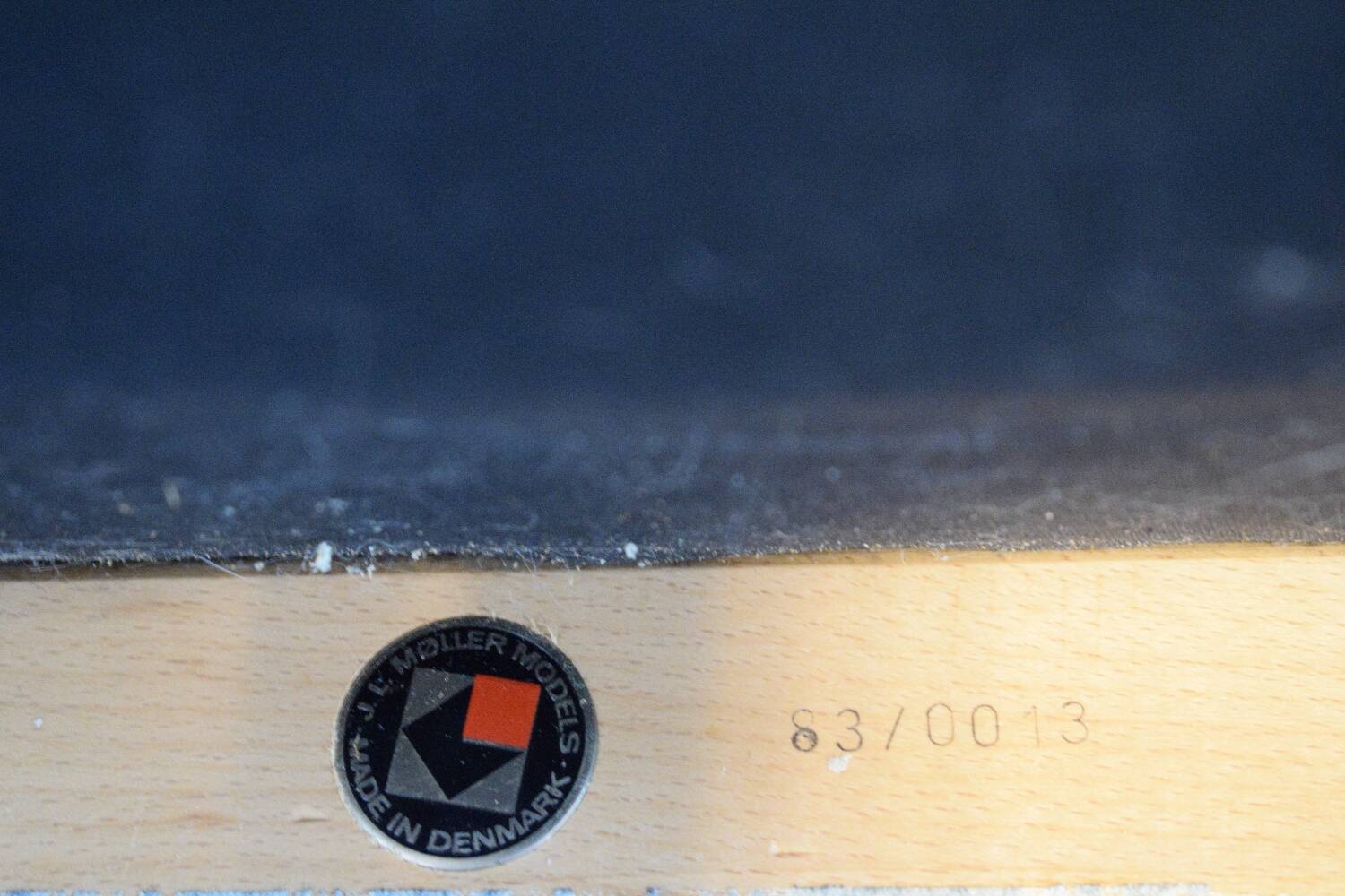 Table and 6 chairs by Niels Otto Moller