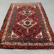 Tapis persan Karaja vintage 189x121 cm en laine, tapis oriental fait main 2485