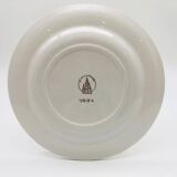 6 Flat Plates Stamped “L'Amandinoise”.