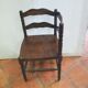 Fireplace corner armchair