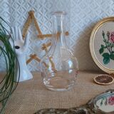 Carafe cristal d'arques épis taillé vintage