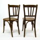 Pair of bistro chairs