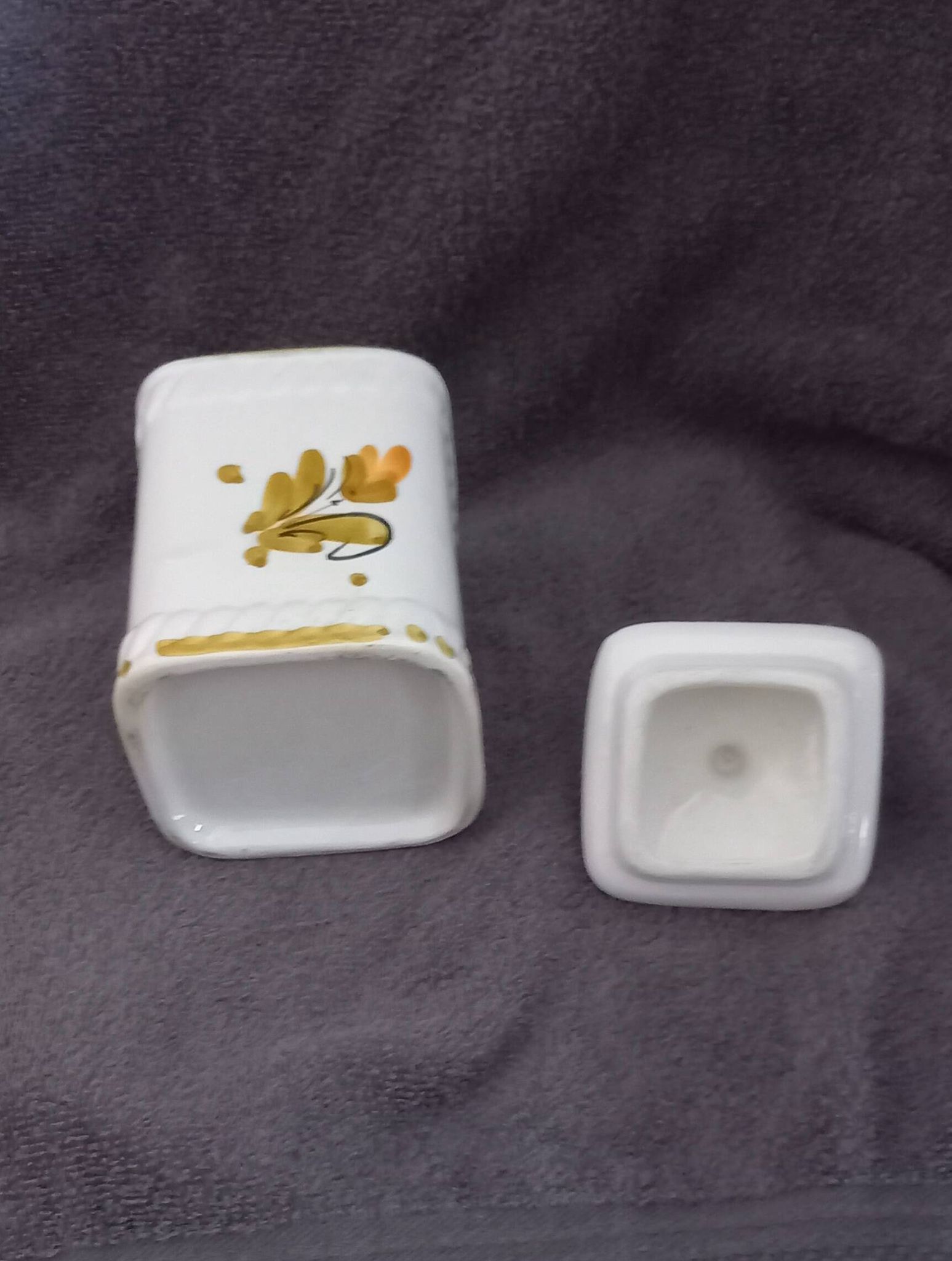 vintage ceramic sugar bowl