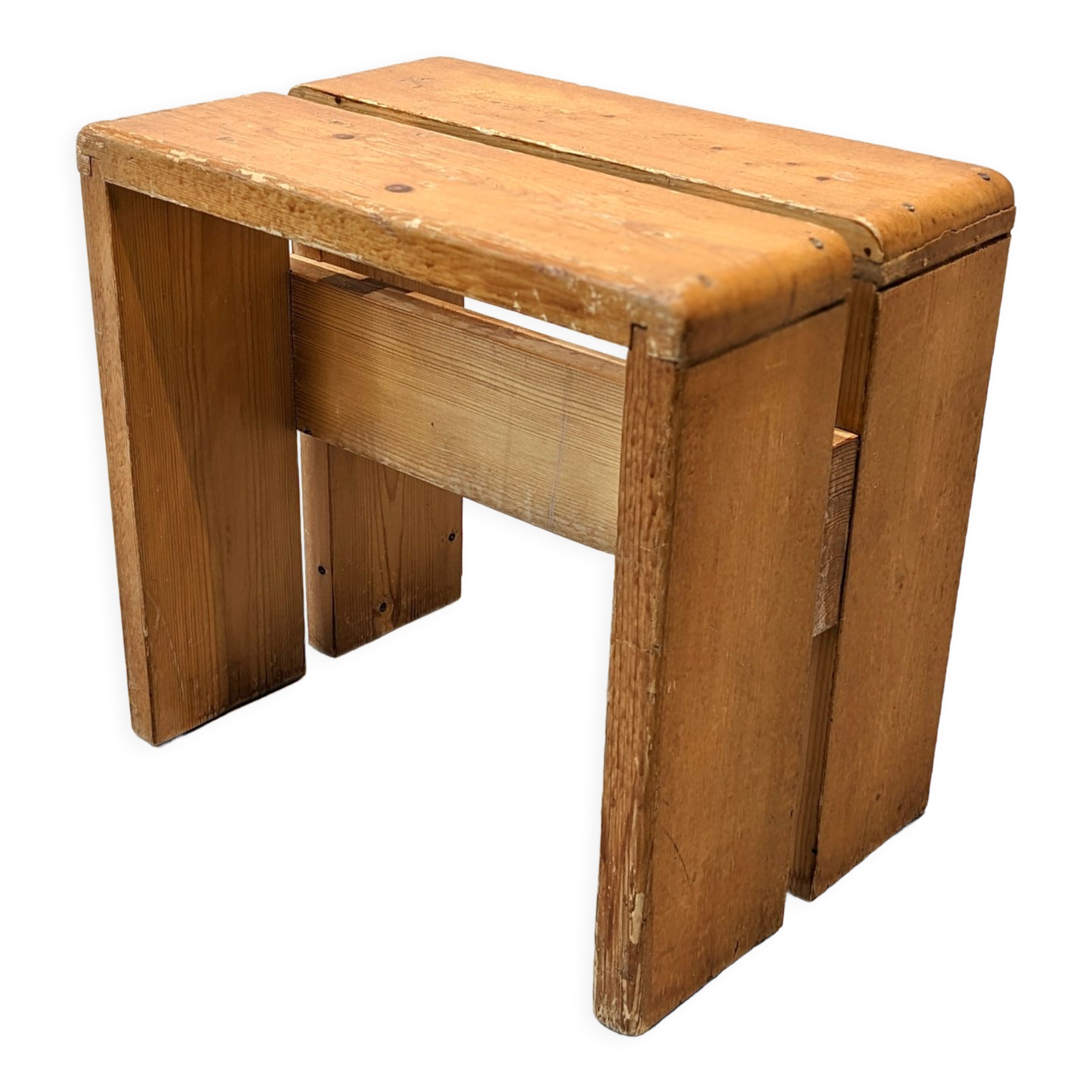 Stool for the apartments "Les Arcs" of Charlotte Perriand