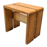 Tabouret pour les appartements "les Arcs"  de Charlotte Perriand