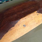 Exotic wood plate