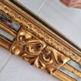Antique Golden Mirror Deknut Baroque Style