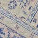 9x12 Pale Red & Blue Vintage Persian Rug, 275x353Cm