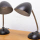 Pair of mid century table lamps by Eric Kirkman Cole for Elektrosvit, 1940